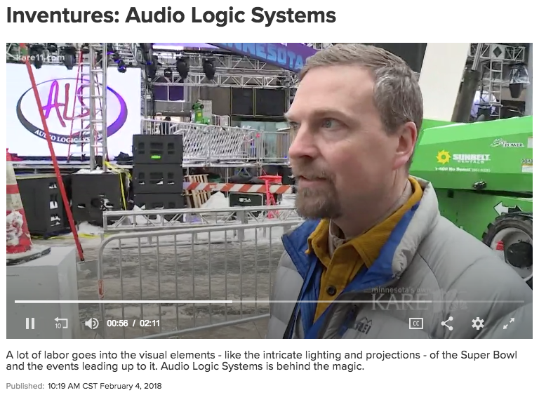 Audio Logic featured on Kare 11 News